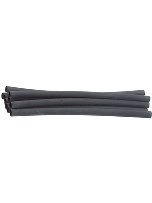 DSG-Canusa - DERAY-H 3/32 BLACK  (1 ST. = 1 - Heat-shrink tubing black 2.4 mmx1.2 mmx0.25 m, DERAY-H 3/32 BLACK  (1 ST. = 1, DSG-Canusa