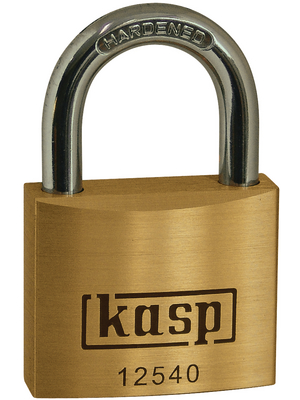 Kasp - K12540D - Padlock brass 40 mm, K12540D, Kasp