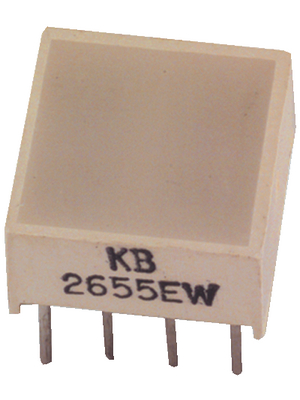 Kingbright - KB-2655EW - LED Light Bars red 10 x 10 mm, KB-2655EW, Kingbright