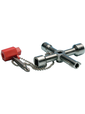 Knipex - 00 11 03 S1 - Universal switchgear cabinet key, 00 11 03 S1, Knipex