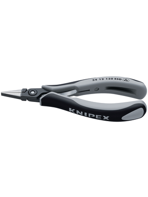 Knipex - 34 12 130 ESD - Precision electronic pliers 135 mm, 34 12 130 ESD, Knipex