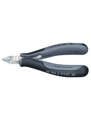 Knipex - 77 72 115 ESD - Side-cutting pliers small bevel, 77 72 115 ESD, Knipex