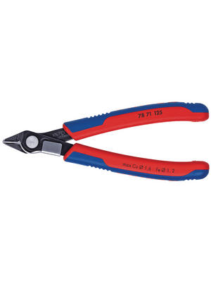 Knipex - 78 71 125 - Electronic Side Cutter with bevel, 78 71 125, Knipex