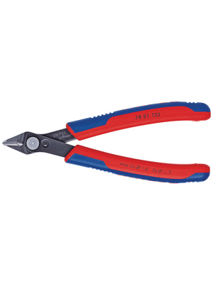 Knipex - 78 81 125 - Electronic Side Cutter small bevel, 78 81 125, Knipex
