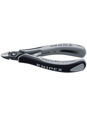 Knipex - 79 02 125 ESD - Side-cutting pliers small bevel, 79 02 125 ESD, Knipex