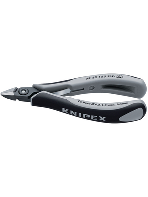 Knipex - 79 32 125 ESD - Side-cutting pliers small bevel, 79 32 125 ESD, Knipex