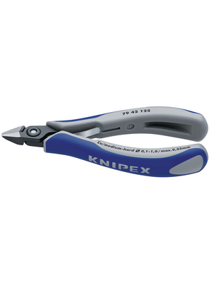 Knipex - 79 42 125 - Side-cutting pliers without bevel, 79 42 125, Knipex
