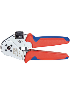 Knipex - 97 52 63 - Four-mandrel pressing pliers for turned contacts Turned contacts 0.08...2.5 mm2, 97 52 63, Knipex
