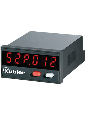 Kbler - 6.52P.012.300 - Multifunction display 6-digit LED 30 Hz / 60 kHz PNP, NPN 10...30 VDC, 6.52P.012.300, Kbler