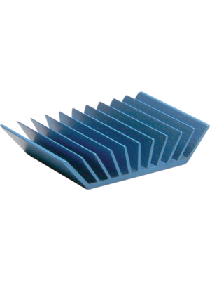 Advanced Thermal Solutions - ATS-50330P-C2-R0 - Heat sink 33 mm 2.1 K/W blue anodised, ATS-50330P-C2-R0, Advanced Thermal Solutions