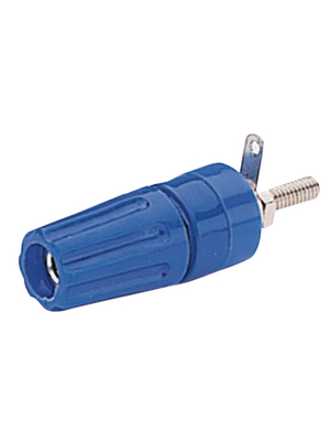 Deltron Components - 552-0200 - Binding post ? 4 mm blue, 552-0200, Deltron Components
