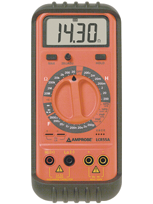 Amprobe - LCR55A - Component Tester, LCR 20 MOhm 2 mF 200 H, LCR55A, Amprobe
