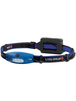 LED Lenser - H4 - Head torch blue/black, H4, LED Lenser