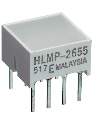 Broadcom - HLMP-2350 - LED Light Bars red 20.32 x 4.95 mm, HLMP-2350, Broadcom