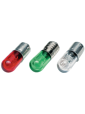 Dialight - 586-2401-205F - LED indicator lamp, BA9s, 28 VDC, 586-2401-205F, Dialight