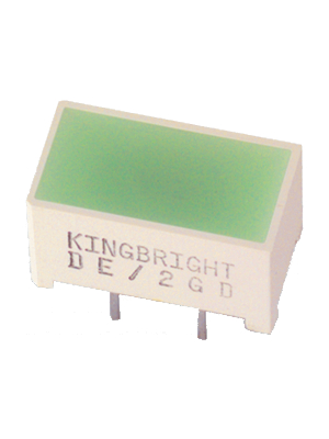 Kingbright - DE/2ID - LED Light Bars red 7.5 x 14 mm, DE/2ID, Kingbright