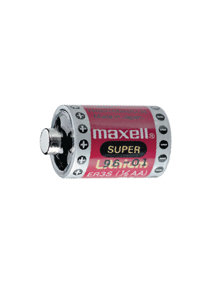 Maxell - ER6C (5) TC - Lithium battery 3.6 V 1800 mAh, ER6C (5) TC, Maxell