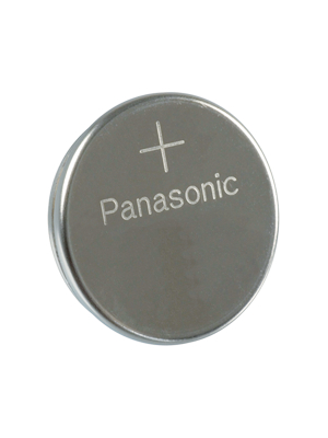 Panasonic Automotive & Industrial Systems - BR2032 - Button cell battery,  Lithium, 3 V, 200 mAh, BR2032, Panasonic Automotive & Industrial Systems