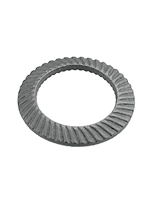 Bossard - BN 20041 M2 - Ribbed washers, stainless A2 M2/2.2/4/0.75, BN 20041 M2, Bossard