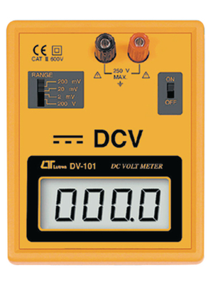 Lutron - DV-101 - Desktop voltmeter DC 200 VDC, DV-101, Lutron