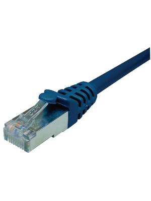 Maxxtro - PB-SRT-45-01-B - Patch cable CAT5 SF/UTP 0.30 m blue, PB-SRT-45-01-B, Maxxtro