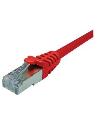 Maxxtro - PB-SRT-45-03-R - Patch cable CAT5 SF/UTP 1.00 m red, PB-SRT-45-03-R, Maxxtro