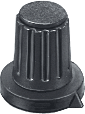 Mentor - 4308.4131 - Instrument knob black 12 mm, 4308.4131, Mentor