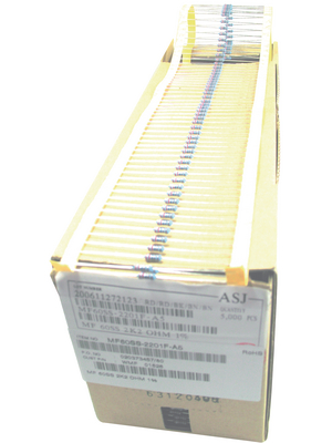 YAGEO - MF0207FTE52-100R - Resistor 100 Ohm 0.6 W    1 % PU=Pack of 5000 pieces, MF0207FTE52-100R, YAGEO