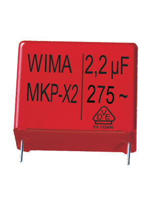 Wima - MKY22W11003D00MSSD - Y capacitor 1.0 nF 300 VAC, MKY22W11003D00MSSD, Wima