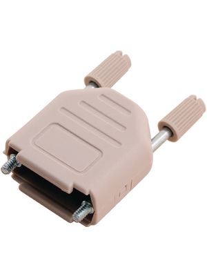 Encitech Connectors - DPPK09-LG-K - D-Sub plastic hood 9P, DPPK09-LG-K, Encitech Connectors