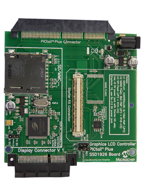 Microchip - AC164127-5 - Graphics LCD PICtail Plus SSD1926 Board -, AC164127-5, Microchip