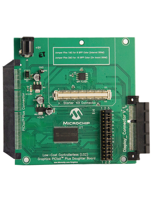 Microchip - AC164144 - Graphics PICtail Plus Contr. Board - 9 V, AC164144, Microchip