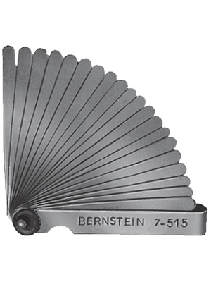 Bernstein - 7-515 - Feeler gauge, 7-515, Bernstein