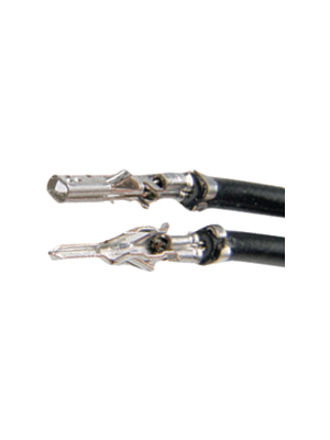 Teleanalys - 43030/31-0001AWG22/7 400MM BLA - Cable assembly 400 mm black, 43030/31-0001AWG22/7 400MM BLA, Teleanalys