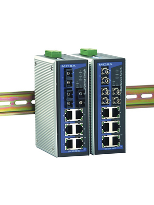 Moxa - EDS-309-3M-SC - Switch 6x 10/100 3x 100FX SC/MM, EDS-309-3M-SC, Moxa
