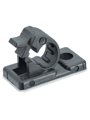 RND Cable - RND 475-00313 - Cable Clamp 5.0 mm -15...+65 C black ? 14.0 mm Polyamide 6.6, RND 475-00313, RND Cable