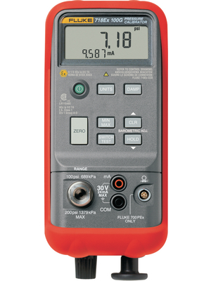 Fluke - FLUKE 718EX100G - Intrinsically safe pressure calibrator up to 7 bars, FLUKE 718EX100G, Fluke