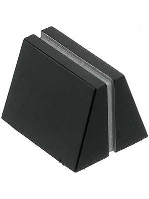 OKW - A1509420 - Slider knob black 6x2 mm, A1509420, OKW