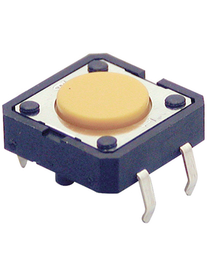 Omron Electronic Components - B3F-4000 - PCB Switch 24 VDC 50 mA Through Hole THT ivory, B3F-4000, Omron Electronic Components