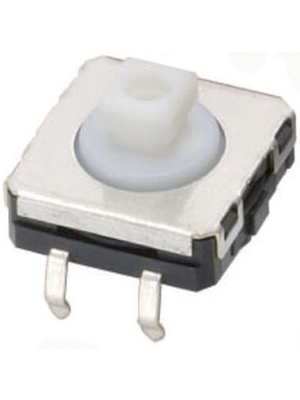 Omron Electronic Components - B3W-4050 - PCB Switch 24 VDC 50 mA Through Hole THT white, B3W-4050, Omron Electronic Components