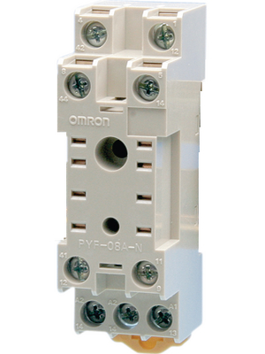 Omron Industrial Automation - PYF08A-N - Relay socket, 8-pin, PYF08A-N, Omron Industrial Automation