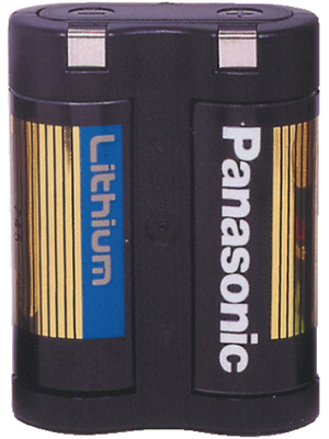 Panasonic Automotive & Industrial Systems - 2CR5M - Photo battery Lithium 6 V 1400 mAh, 2CR5M, Panasonic Automotive & Industrial Systems