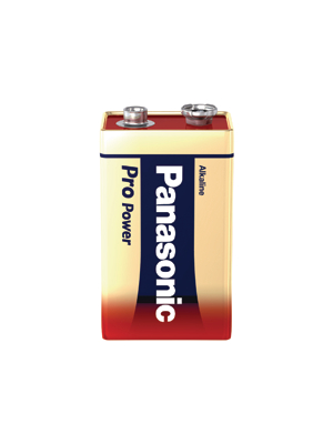 Panasonic Automotive & Industrial Systems - 6LR61XEG/1BP - Primary battery 9 V 6LR61/9V, 6LR61XEG/1BP, Panasonic Automotive & Industrial Systems