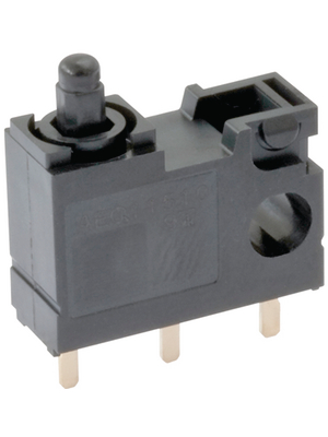 Panasonic - AEQ10410 - Micro switch 0.10 ADC Plunger N/A 1 change-over (CO), AEQ10410, Panasonic