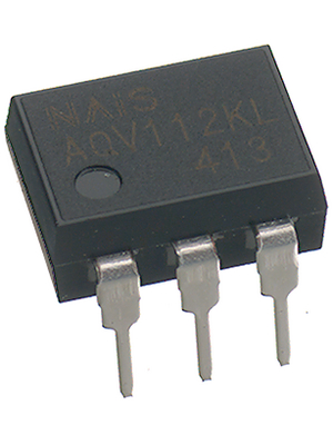 Panasonic - AQV112KL - PhotoMOS relay, current limiting, short circuit proof 60 VDC 500 mA, AQV112KL, Panasonic