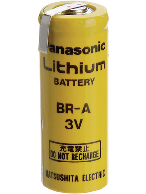 Panasonic Automotive & Industrial Systems - BR A 1Z - Lithium battery 3 V 1800 mAh, A, BR A 1Z, Panasonic Automotive & Industrial Systems