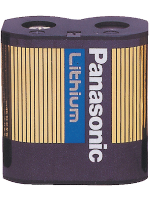 Panasonic Automotive & Industrial Systems - CR-P2L/1BP - Photo battery Lithium 6 V 1400 mAh, CR-P2L/1BP, Panasonic Automotive & Industrial Systems
