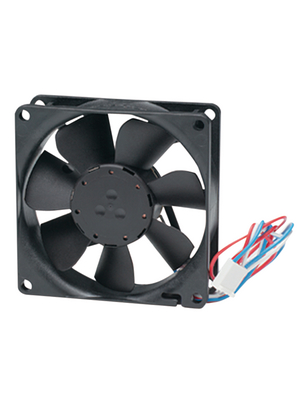EBM-Papst - 3412N/2GL-378 - Axial fan 92 x 92 x 25 mm 61 m3/h 12 VDC 1.1 W, 3412N/2GL-378, EBM-Papst