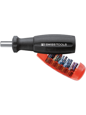 PB Swiss Tools - PB 6510 20 - Bit holder with 10 bits, PB 6510 20, PB Swiss Tools