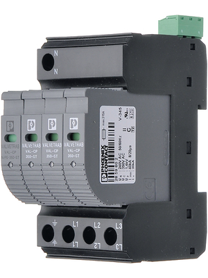 Phoenix Contact - VAL-CP-3S-350 - Surge voltage protector, type 2 3, VAL-CP-3S-350, Phoenix Contact